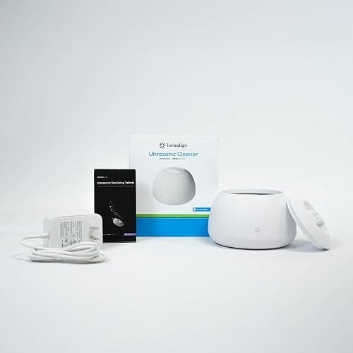 Invisalign Ultrasonic Cleaner | Powered by Zima Dental | Aligner and Retainer Cleaner | Arctic White thumbnail 5
