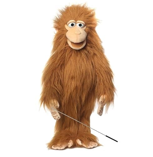 28" Silly Monkey, Full Body, Ventriloquist Style Puppet - Image 1