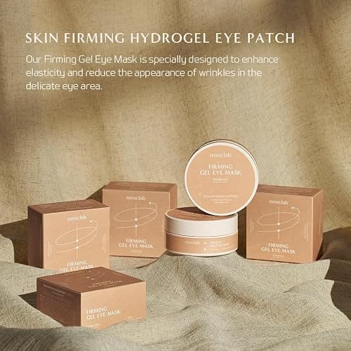 neos:lab Firming Gel Eye Mask 60ea (30pairs) - Refreshing Hydrogel Eye Patch with Collagen, Peptide, Rice Ceramide, Lactobacillus Ferment for a Firm Eye Area, Reduces Fine Lines, Eye Bags, Puffy Eye thumbnail 2