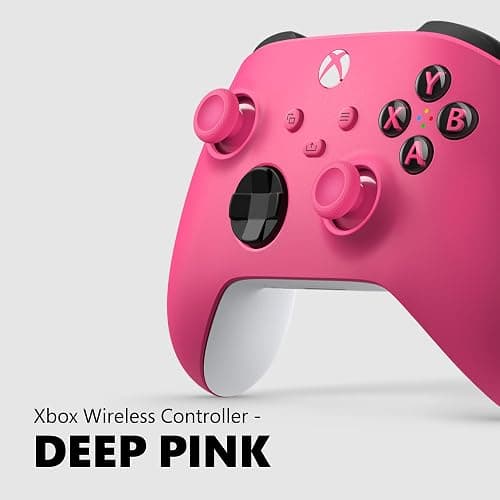 Xbox Wireless Gaming Controller (2025) – Deep Pink – Play on, Windows, Android, iOS, FireTV Sticks, Smart TVs, VR Headsets - Controller - Deep Pink thumbnail 2