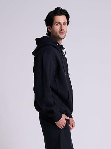 Russell Athletic mens Dri-power Fleece Hoodies, Moisture Wicking, Cotton Blend, Relaxed Fit, Sizes S-4x thumbnail 3