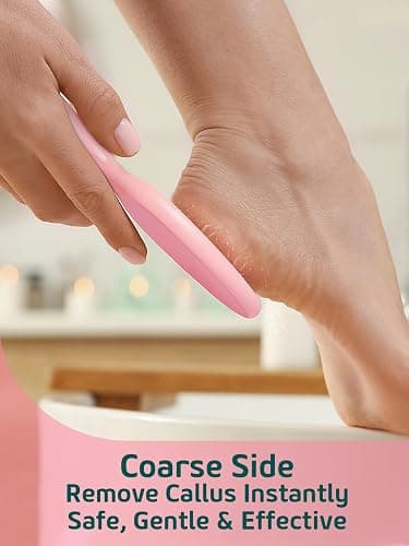 Sunivaca 2-Sided Glass Foot File Callus Remover (Pink) thumbnail 4