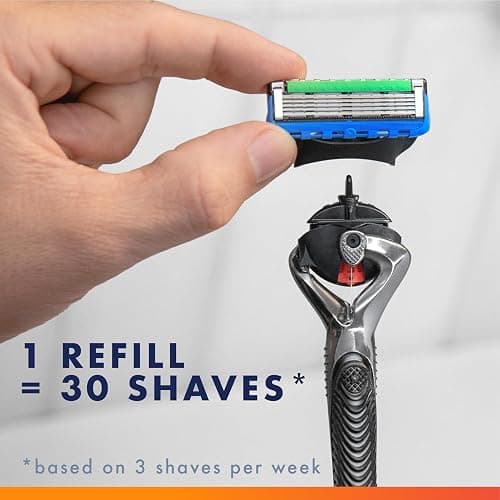 Gillette Fusion5 ProGlide Men's Razor Blade Refills, 12 Count, Mens Blades thumbnail 4