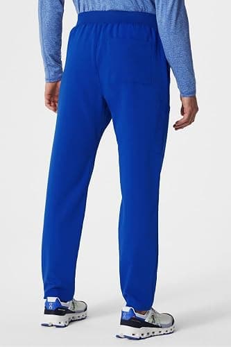 Fabletics Men's Intake Scrub Pant - MotionTech, 4-Way Stretch, Pocket-Packed, Wrinkle-Resist, Semi-Slim Fit thumbnail 3