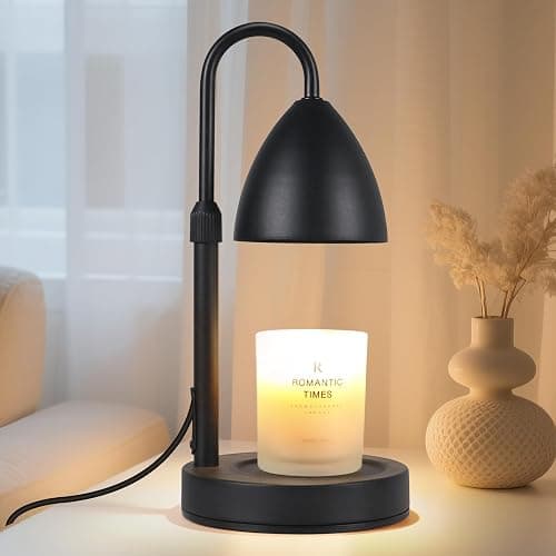 Black Candle Warmer Lamp - Image 1