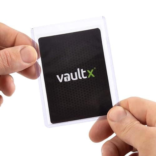 Vault X Toploaders 35pt, Trading Cards, Premium Extra Thick, 3" x 4" Seamless Rigid Card Holders, Hard Sleeves, Clear Protection for Collectible Card Games, Sports, TCG (25 Pack) - 25 Pack - 35pt thumbnail 8