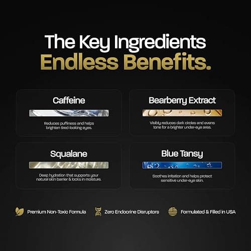 BASED Under Eye Elixir, Hydrating & Refreshing Formula, Simple. Effective. Based. 0.5 fl oz, Pack of 1 thumbnail 5