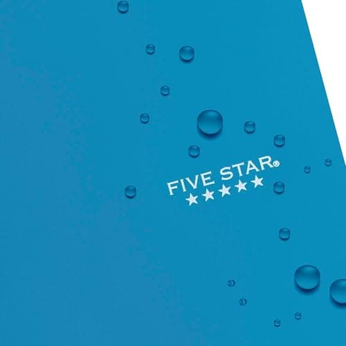 Five Star Spiral Notebooks + Study App, 4 Pack, 1 Subject, Wide Ruled Paper, 10-1/2" x 8", 100 Sheets, Amethyst Purple, Raspberry Pink, Gray and Tidewater Blue (930105-ECM) - Wide Ruled thumbnail 5