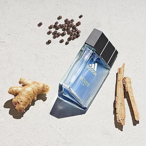 Adidas Moves Him Body Fragrance 2.5 fl oz (Pack of 1) , Notes of Green Apple, Cedarwood, Musk, Men's Fragrance, Long Lasting, Sporty Fragrance, Travel Size thumbnail 6