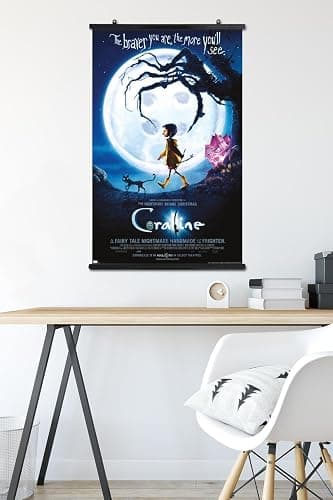 Coraline - Braver One Sheet Wall Poster, 34L" x 22.4W", Poster & Clip Bundle thumbnail 5