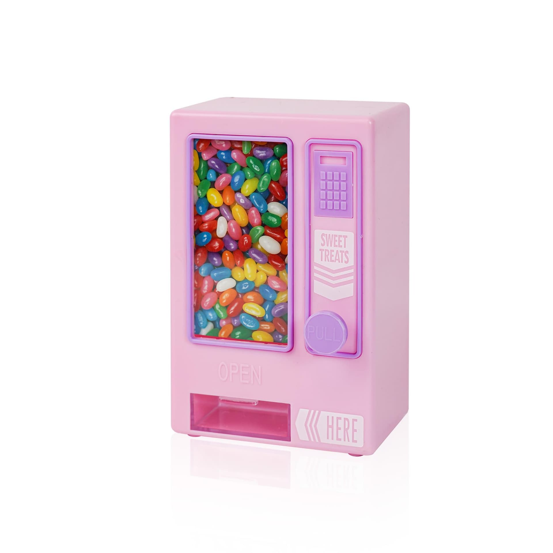 YOBRO Candy Dispenser, Cute Vending Machine for Desktop, Manual Candy Machine, Dispense Mini Candies, Birthday& Girls, Friends Girlfriends (Pink) thumbnail 2