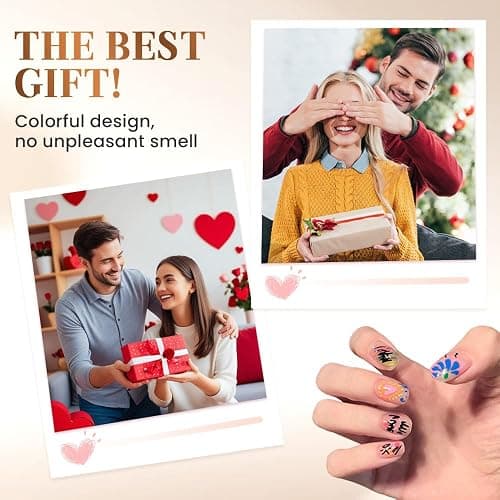 Fiopet 12 Colors Nail Art Pens Set, 2026 New Nail Art Markers Doodle Pen for Kids Adults, Nail Polish Pens Quick Dry Nail Art Tools for Polishing Dotting Painting Liner DIY (1Set) thumbnail 7