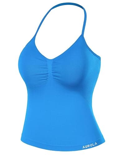 AUROLA Women's Influence Longline Strappy Halter Workout Tank Top - Image 1