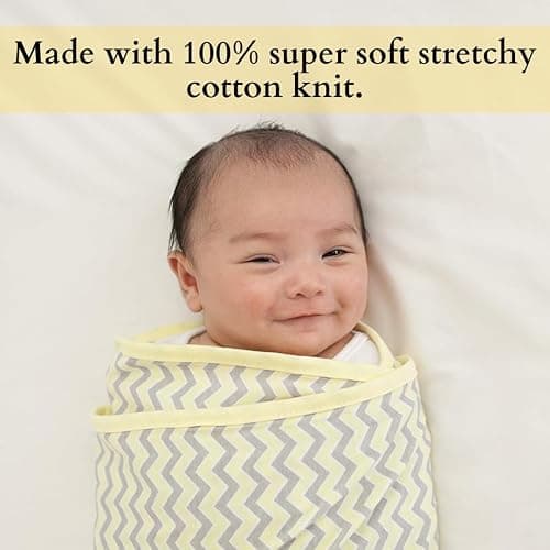 Miracle Blanket Swaddle Wrap – Help Your Newborn Sleep Longer – Soft & Secure Sleep Sack for Infants – Easy-to-Use Swaddling Blanket for a Calm Baby (Coral Hearts) thumbnail 6
