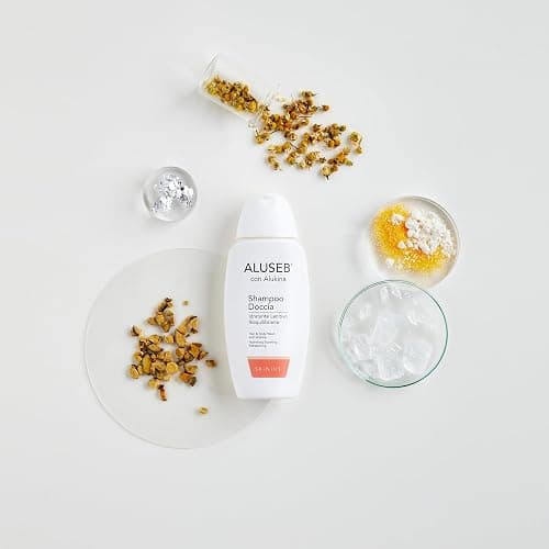 Skinius Aluseb - Detergente Shampoo Doccia per gli Inestetismi della Dermatite Seborroica con Alukina - Ideale per la Detersione di Viso, Corpo e Capelli - 125ml - Shampoo Doccia thumbnail 3