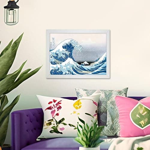 GB eye ABYSTYLE 20.5x15 MDF Frame, FSC White Wood Poster Frame, scratch proof glazing, Horizontal and Vertical Wall Mounting Display for Photo Gallery Home Room Office Decor thumbnail 9