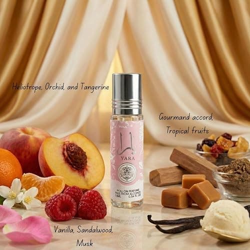 Ard Al Zaafaran Pink Blush Shams Al Emarat Khususi Eau de Parfum 100ml & Yara Roll-On 10ml thumbnail 5