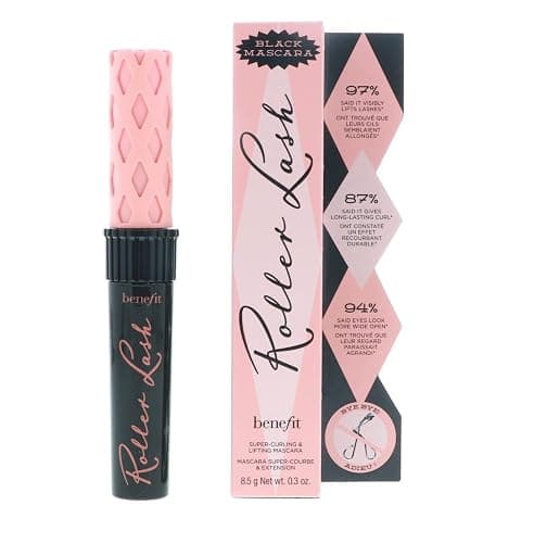 Benefit Cosmetics Roller Lash Curling & Lifting Mascara 0.30 oz / 8.5 g # Black - black - 0.3 Ounce (Pack of 1) thumbnail 7