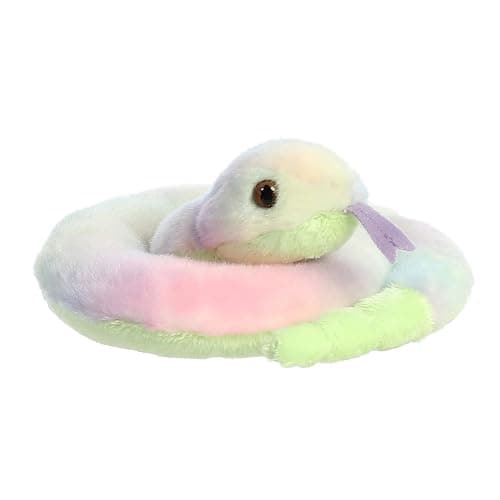 Aurora® Adorable Mini Flopsie™ Lula Snake™ Stuffed Animal - Mini Companions Ready for Playful Adventures - for Kids All Ages, Toddlers, Adults, and Families - Multicolor 5.5 Inches thumbnail 5