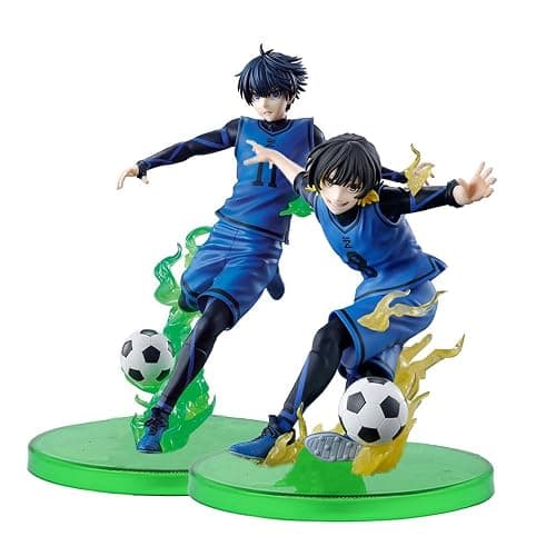 YLQANONG Isagi Yoichi Figures Seishiro Nagi/REO Mikage/Bachira Anime Figure Statues Anime Action Figurine 12CM/14CM - Image 1
