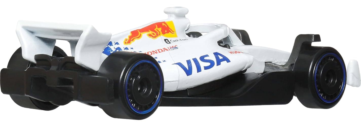 Hot Wheels Formula 1 2025 Pack de 10 | Set de 10 coches de carreras 1:64 de metal, cada equipo F1, detalles realistas, JMM24 thumbnail 5