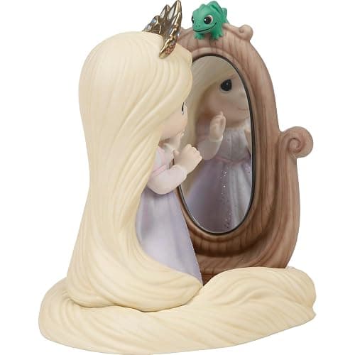 Precious Moments Disney Princess Rapunzel Bisque Porcelain Figurine | Heartfelt Collectible Decor and Gift for Any Occasion thumbnail 4