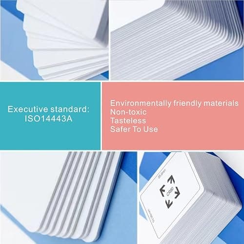 20 Pcs Blank PVC Cards CR80 30 Mil Graphic Quality White Plastic Cards Premium Blank PVC ID Cards for Photo ID Badge Printers（Credit Card Size） thumbnail 3