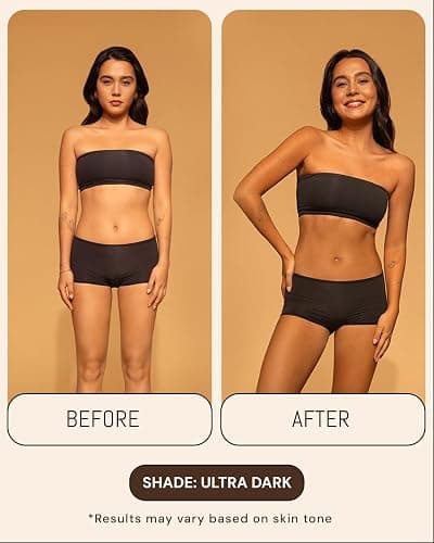 Ultra Dark Tanning Mousse 7oz - Made in the USA - Fast-Absorbing, Non-Sticky, Streak-Free, Vegan, Sunless Tanner for All Skin Types thumbnail 4
