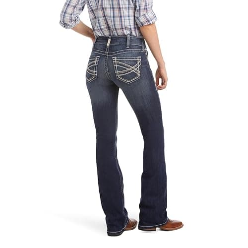 Ariat Women's R.E.A.L. Mid Rise Stretch Entwined Boot Cut Jean thumbnail 2