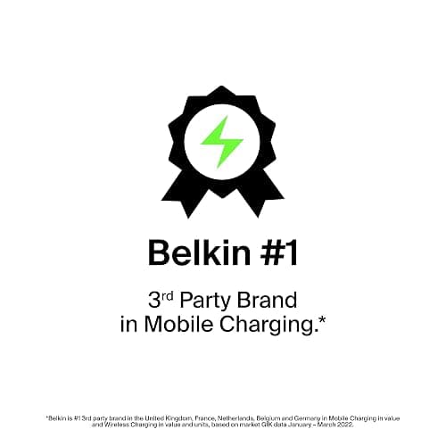 Belkin 10000mAh portable power bank, 10K USB-C portable charger with 1 USB-C port and 2 USB-A ports, battery pack for up to 15W charging for iPhone, Samsung Galaxy, AirPods, iPad, and more - Rose Gold thumbnail 12