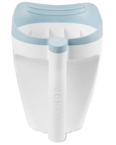 Skip Hop Baby Bath Rinse Cup Wave Tear Free Waterfall Rinser White Age 0+ thumbnail 6