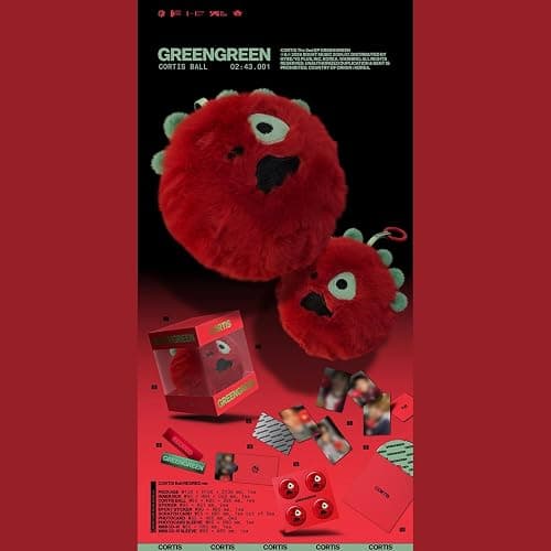 GREENGREEN CORTIS Ball REDRED Ver. 3 Extra Photocards thumbnail 3