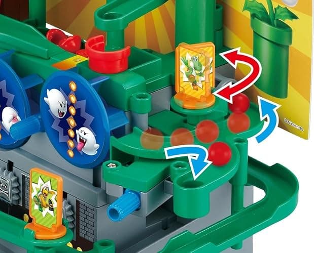 EPOCH Super Mario Adventure Game DX - Tabletop Skill and Action Game with Collectible Action Figures thumbnail 5