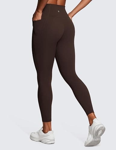 CRZ YOGA Butterluxe Workout Leggings Pockets 25'' - High Waisted Gym Womens Yoga Pants Buttery Soft thumbnail 2