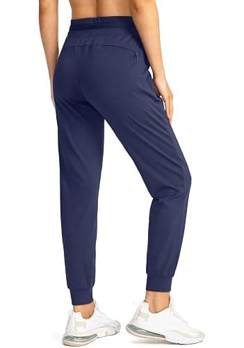 G Gradual Women's Joggers Pants with Zipper Pockets High Waisted Athletic Tapered Sweatpants for Women Workout Lounge thumbnail 3