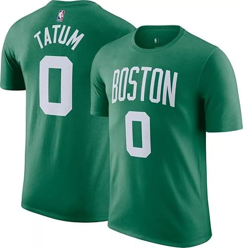 Jayson Tatum Boston Celtics NBA Kids Youth 4-20 Green Icon Edition Performance Jersey T-Shirt - Image 1