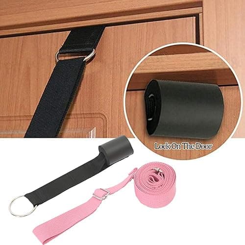 tchrules Door Leg Stretcher, Door Flexibility & Stretching Leg Strap - Great for Ballet Cheer Dance Gymnastics or Any Sport Leg Stretcher Door Flexibility Trainer Premium Stretching Equipment thumbnail 2