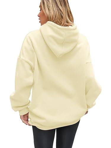 Baonmy Oversized Hoodies Fleece Sweatshirts Women Hoodies Long Sleeve Sweaters with Pocket Fall Clothes thumbnail 5