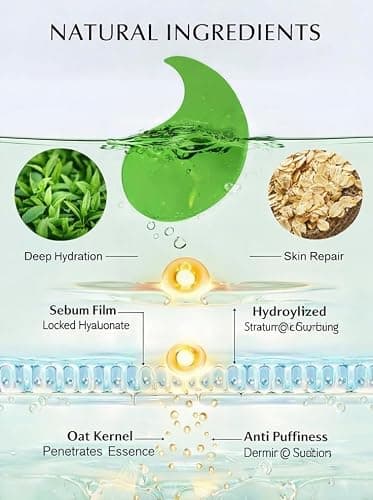 EverBliss Beauty Under Eye Mask Aloe Vera – 60 Pairs Eye Patches for Dark Circles & Puffy Eyes – Hydrating Eye Mask thumbnail 6