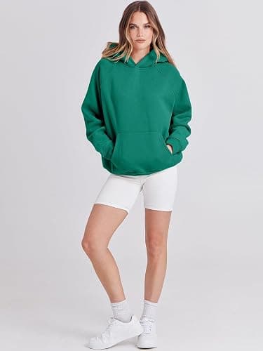 ANRABESS Women Hoodies Oversized Fleece Long Sleeve Comfy Casual Basic Pullover Sweatshirts 2025 Fall Outfits Y2K Clothes thumbnail 5