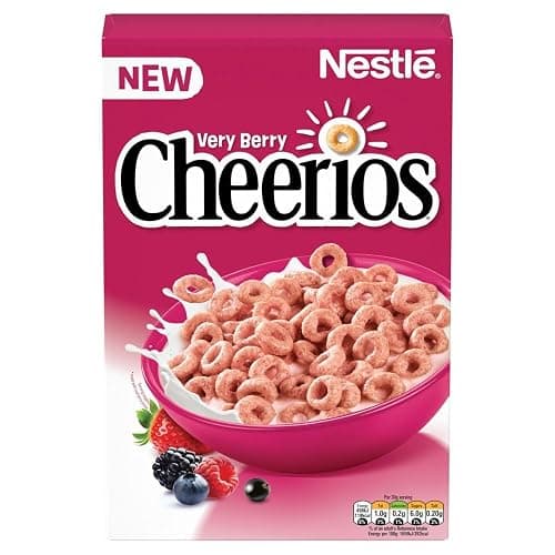 Nestle Cheerios Very Berry Multigrain Breakfast Cereal 435g thumbnail 2