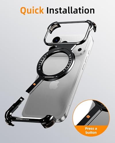 OATSBASF Minimalist Metal Phone Case for iPhone 17 thumbnail 6