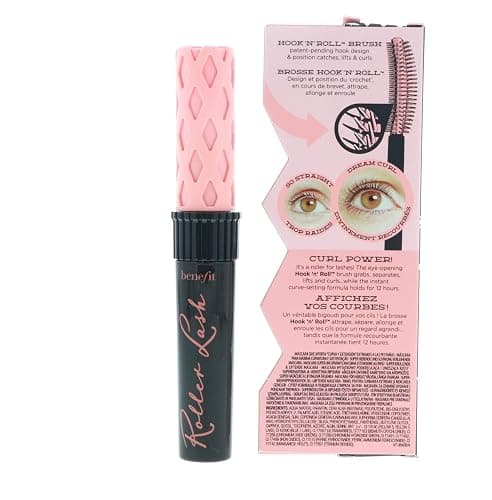 Benefit Cosmetics Roller Lash Curling & Lifting Mascara 0.30 oz / 8.5 g # Black - black - 0.3 Ounce (Pack of 1) thumbnail 5