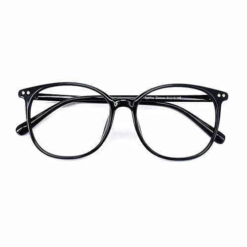 Reading Glasses Anti Blue Light Blocking Reader Oversized Frame for Women Men for Mid Big Face Anti Eyestains - Image 1