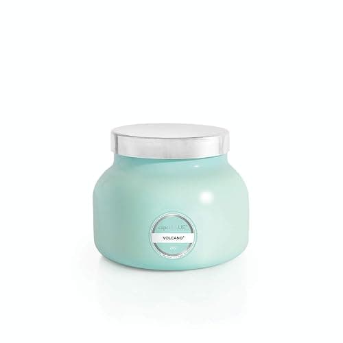 Capri Blue Volcano Scented Candles - Luxury Glass Jar Candles for Home Scented with Tropical Fruit & Sugared Citrus - Soy Wax Blend - Capri Blue Volcano - Aqua Color (19 oz) - Image 1