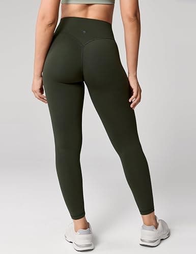 UNISSU Hugcurve No Front Seam High Waisted Workout Leggings for Women Buttery Soft Yoga Pants Gym Athletic Tights - 25'' thumbnail 4