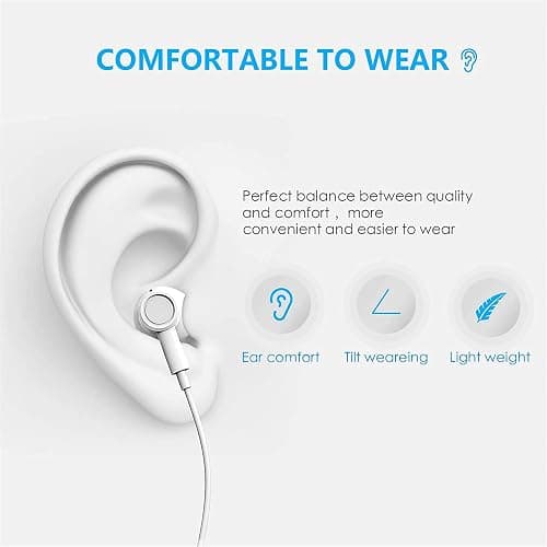 2 Pack-USB C Headphones for iPhone 17/16/15 Earbuds USB C Wired Earphones with Mic & Remote Control Noise Cancelling for iPhone 15, iPad Pro, Galaxy S23/S22/S21/S20/Ultra Note 10/20, Pixel 7/6/6a/5/4 thumbnail 5