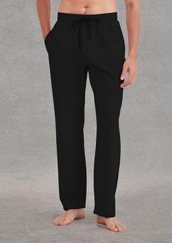 Idtswch 30/32/34/36/38/40 Long Inseam Mens Tall Sweatpants Open Bottom Joggers Athletic Yoga Pants with Pockets thumbnail 7