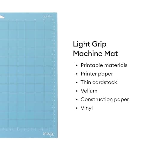 Cricut Cutting Mat Variety Pack (4 Count, 12in x 12in) - for Explore & Maker Machines - Includes 2 StandardGrip, 1 LightGrip, 1 StrongGrip thumbnail 8