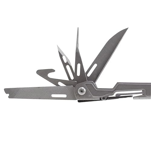 SOG PowerPint Mini Compact Stainless Steel Multi-Tool |18 Lightweight Specialty Tools & SOG Multitool Pliers Pocket Knife, Stone Wash - Stone Wash - One Size - Power Pint thumbnail 8